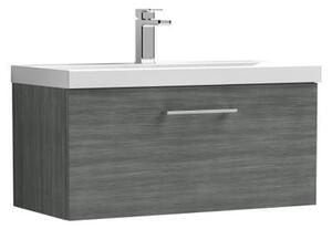 Arno Wall Mounted 1 Drawer Vanity Unit with Basin