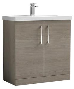 Arno Floor Standing 2 Door Vanity Unit with Basin