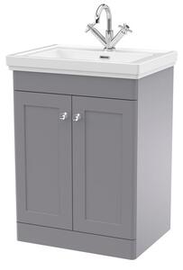 Classique Floor Standing 2 Door Vanity Unit with Basin