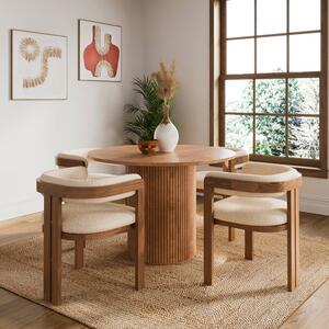 Amari 4 Seater Round Dining Table