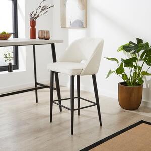 Lillia Boucle Bar Stool