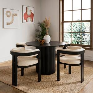 Amari 4 Seater Round Dining Table