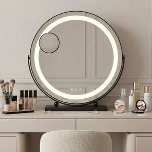 Mirror LED MAKE-UP Black 40 cm