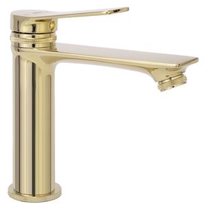 Bathroom faucet Rea Viral Gold Low