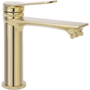 Bathroom faucet Rea Viral Gold Low