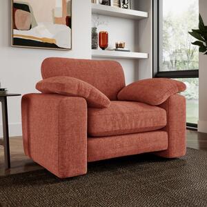 Magnus Soft Textured Chenille Snuggle Sofa