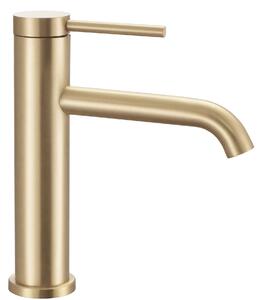 Bathroom faucet Rea CLIF Brush Gold