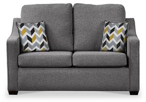 Fenton Soft Weave 2 Seater Double Sofa Bed | Grey Blue & More