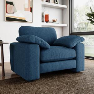 Magnus Vintage Soft Chenille Snuggle Sofa