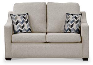 Fenton Soft Weave 2 Seater Double Sofa Bed | Grey Blue & More