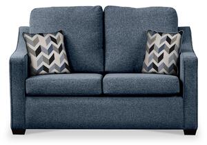 Fenton Soft Weave 2 Seater Double Sofa Bed | Grey Blue & More