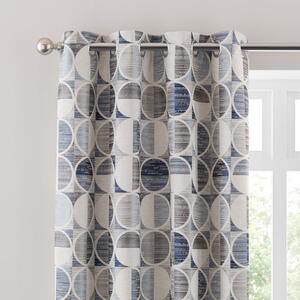 Cai Circle Jacquard Eyelet Curtains