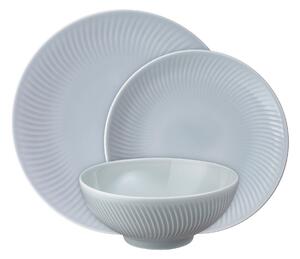 Porcelain Arc Grey 12 Piece Tableware Set