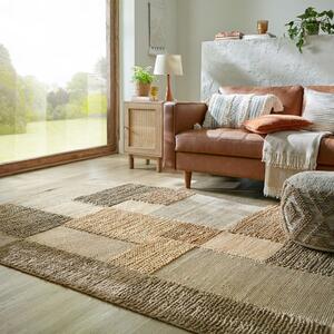 Jute Braided Patchwork Rug