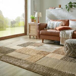 Jute Braided Patchwork Rug