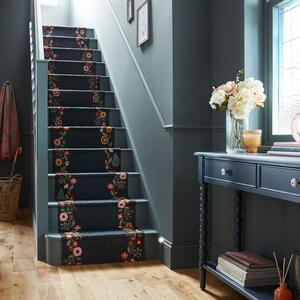 Camellia Floral Border Stair Runner