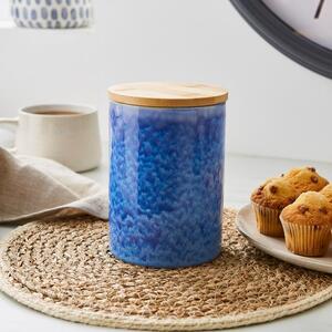 Reactive Glaze Effect Stoneware Kitchen Canister