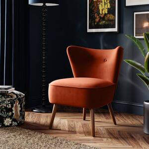 Eliza Velvet Cocktail Chair