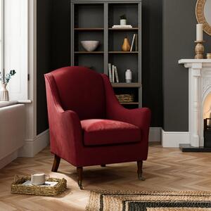 Harriet Winged Armchair, Velvet