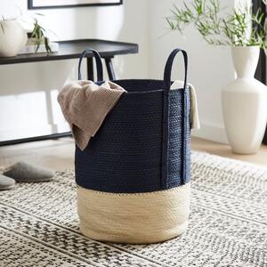 Block Colour Large Storage Basket