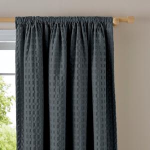 Emerson Waffle Slot Top Curtains