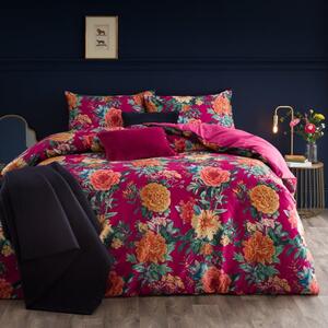 Peony Floral Duvet Cover & Pillowcase Set