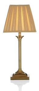 Dar TAY4075/X Taylor Table Lamp With Antique Brass Finish