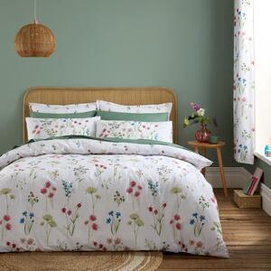 Moxley Meadows Red Duvet Cover and Pillowcase Set