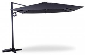 Sentra Outdoor Square 3.0M Cantilever Parasol In Grey