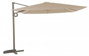 Seras Outdoor Square 3.0M Cantilever Parasol In Mottled Sand