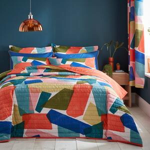 Elements Abstract Blocks Bedspread