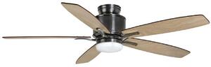 Fantasia 117179 Prima Ceiling Fan In Brushed Nickel With 52 Inch Blades