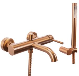 Bathroom faucet Rea Lungo Copper Brush