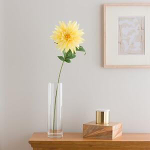 Artificial Yellow Dahlia Stem