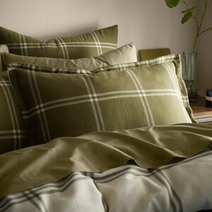 Stanway Check Natural Oxford Pillowcase