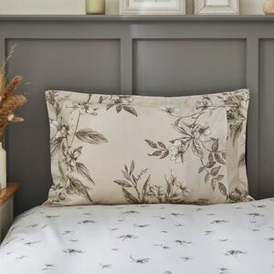 Bridget Etched Floral Oxford Pillowcase