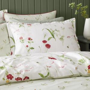 Penella Primrose Red Oxford Pillowcase