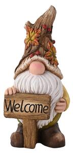 Welcome Gnome Indoor Outdoor Ornament