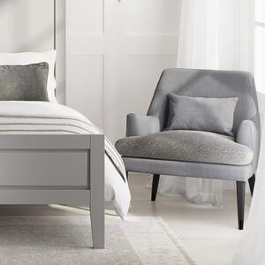 Montana Linen Blend and Shearling Accent Chair