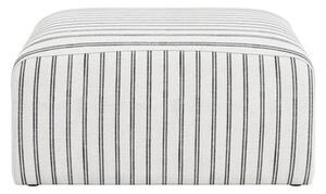Ryder Chalk Stripe Pouffe