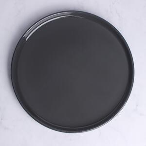 Stacking Stoneware Dinner Plate Graphite (Grey)