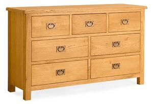 Lanner Oak Large Chest of Drawers | Waxed | Roseland