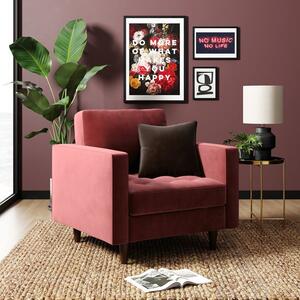 Zoe Velvet Armchair