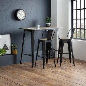 Grafton Set Of 2 Bar Stools, Metal