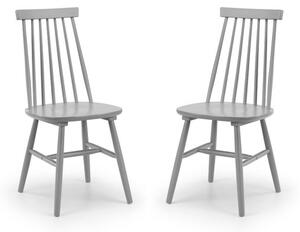 Alassio Set of 2 Spindle Dining Chairs