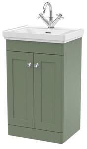 Classique Floor Standing 2 Door Vanity Unit with Basin