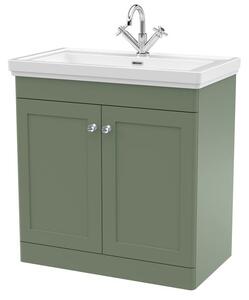 Classique Floor Standing 2 Door Vanity Unit with Basin