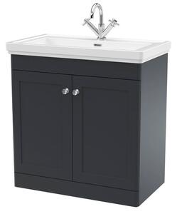 Classique Floor Standing 2 Door Vanity Unit with Basin