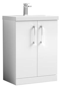 Arno Floor Standing 2 Door Vanity Unit with Basin