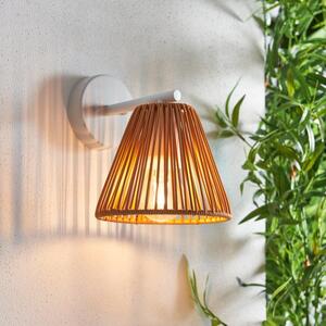 Kenia Rattan Outdoor Wall Light